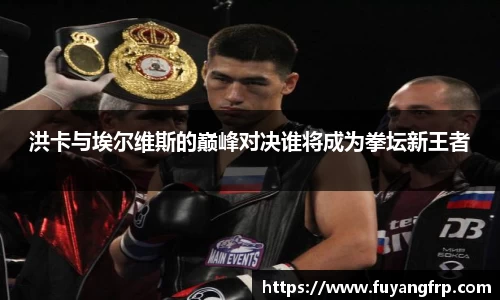 洪卡与埃尔维斯的巅峰对决谁将成为拳坛新王者